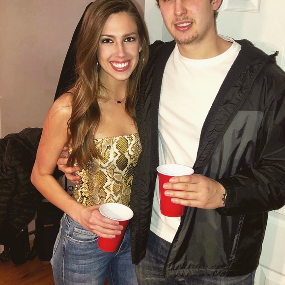 Wild Honey Snakeskin Bodysuit - Picture 2 of 5